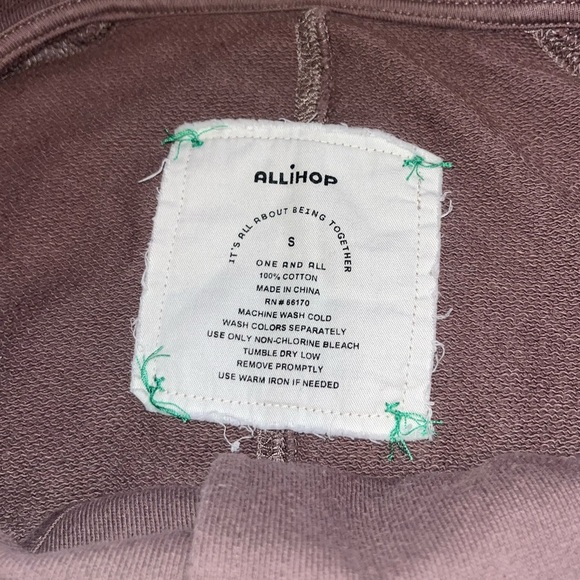 Allihop by Anthropologie Three Button Cropped Jacket Women’s Small - Picture 4 of 7